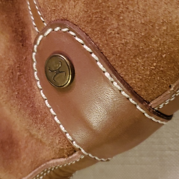 Cole Haan Shearling Tall Zip Up Platform Boots Size 8 - Picture 8 of 12